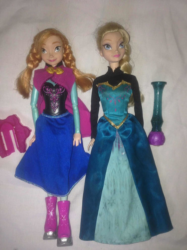 Frozen Ana Y Elsa Originales Ambas Por 6$