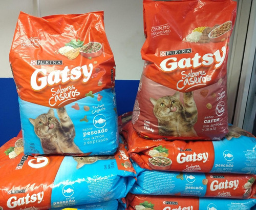 Gatarina Gatsy 17kg, Presentacion De Carne Y Pescado