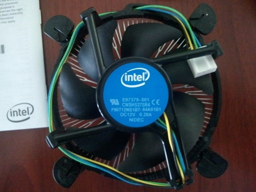 Genuino Intel Disipador Ventilador  I3 I5 Fan