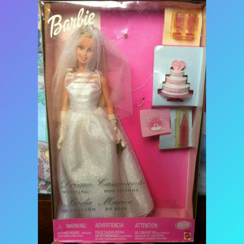 Hermosa Barbie Novia De Colección