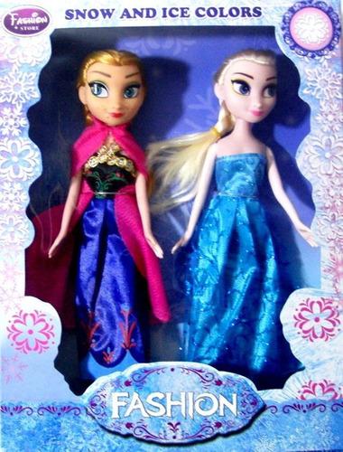 Juego De 2 Muñecas Frozen 23 Cm Mayor Y Detal Somos Tienda.