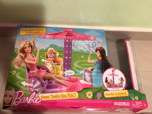 Juguete Carrusel Barbie Original