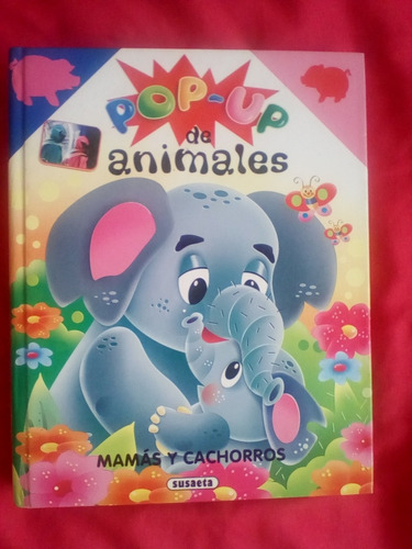 Libro De Cuentos Para Niños Pop-up De Animales.