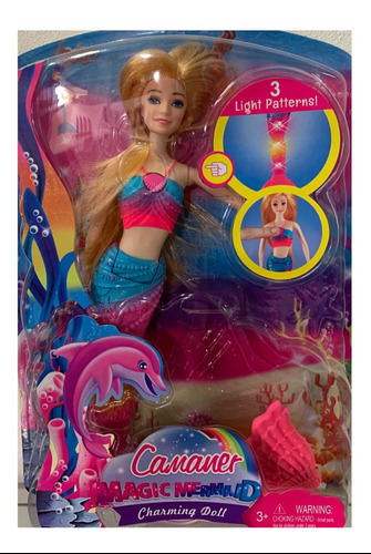 Muñeca Cananer Sirena Tipo Barbie Cod. Kq061b