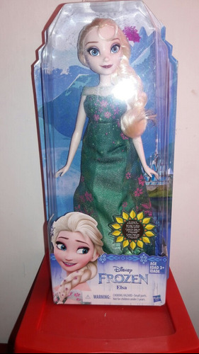 Muñeca Elsa Frozen Fever Original Hasbro Oferta