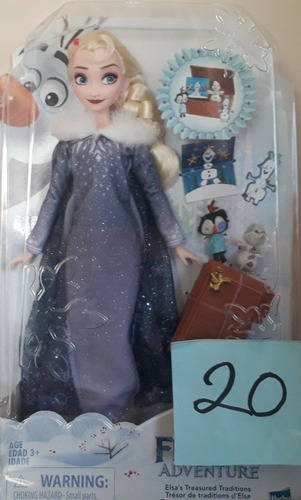 Muñeca Frozen Elsa Con Accesorios