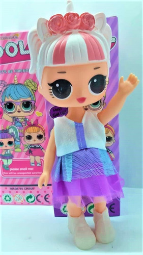 Muñeca Lol Doll Unicornio 21cms