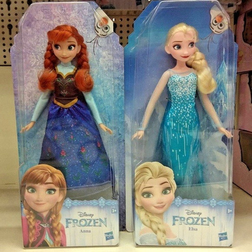 Muñeca Princesa Elsa Ana Frozen Hasbro Original