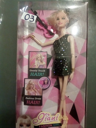 Muñeca Tipo Barbie Con Articulaciones