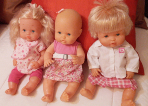 Muñecas Tipo Bebé Querido Trio De Hermanas.