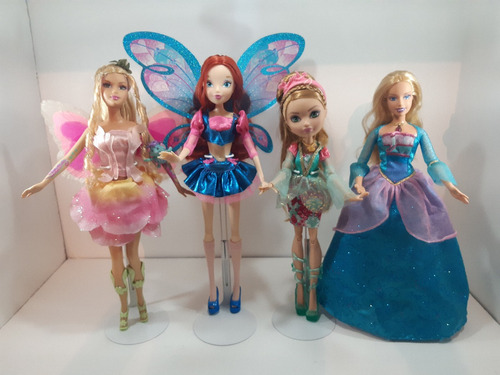 Muñecas Varias: Barbie, Winx Bloom, Ever After High