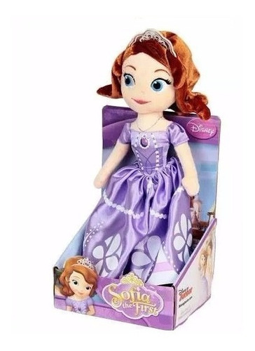 Peluche Muñeca Princesa Sofia 25 Cm Original Disney.