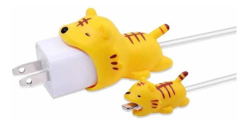 Protectores Para Cables Cargador En Forma De Animales