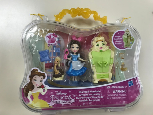 Set Princesas Bella Y Bestia Disney Original Con Accesorios