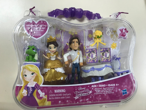 Set Princesas Rapunzel Disney Original Con Accesorios