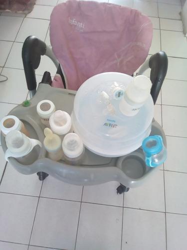 Silla Para Comer Bebe, Esterilizador Y Teteros