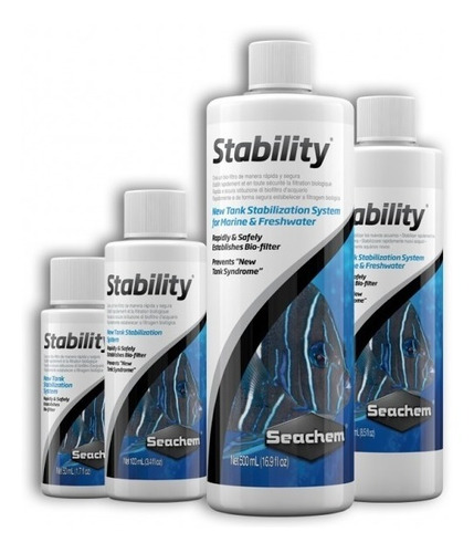 Stability Bacterias Filtracion Marino De Seachem, 250 Ml