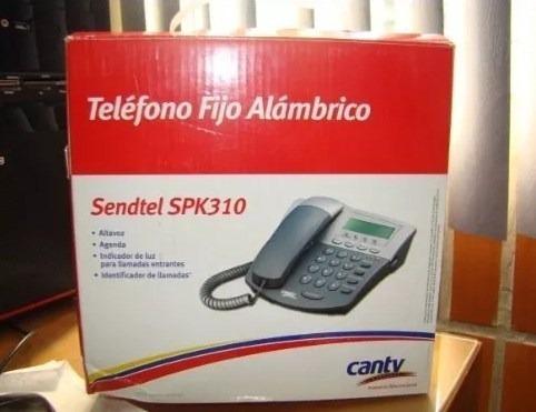 Telefono Fijo Alambrico Sendtel Spk310