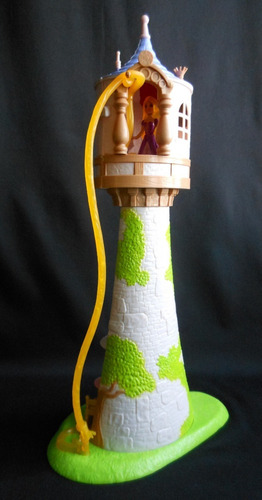 Torre (altura 46 Cms) De Rapunzel + Muñeca Y Accesorios 3 0