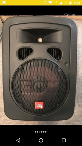 2 Eon Jbl Audio G2 Amplificadas En Excelente Estado 10 Pulg