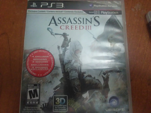 Assassing Creed 3 Ps3