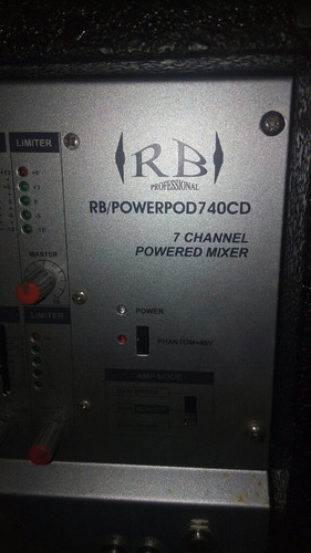 Consola De Audio Rb De 7 Canales