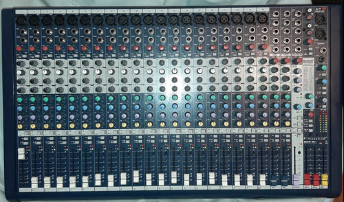 Consola De Audio Soundcraft Mfxi 20 Canales