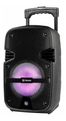 Corneta Amplificada Karaoke Recargable 8 Pulgadas Bluetooth