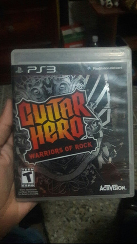 Guitar Hero Warriors Of Rock Ps3(15$)