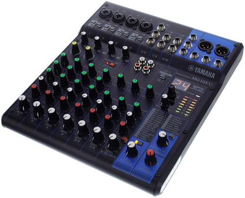 Interface Y Consola De Audio Profesional Yamaha Mg10xu