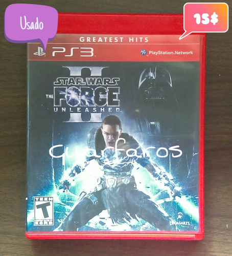 Juego Star Wars The Force Unleashed 2 Ps3 Físico