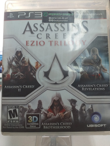 Juegos Ps3 Original Assassins Creed Físico Somos Tienda