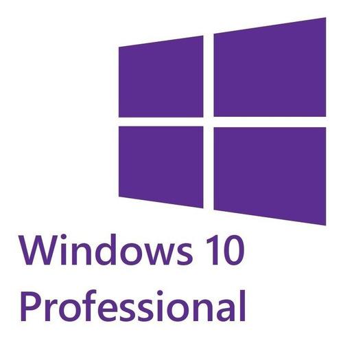 Licencia Windows 10 Pro 32-64 Bits Original Oem Product Key