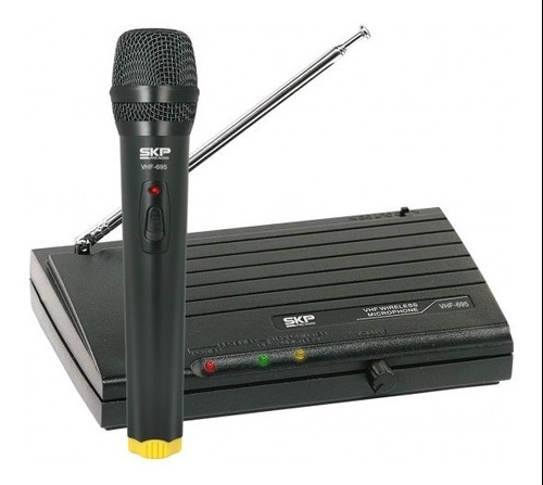 Micrófono Inalámbrico Profesional Vhf-695 Skp Pro Audio