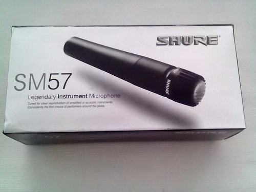 Micrófono Profesional Shure Sm57-lc. No Incluye Cable.