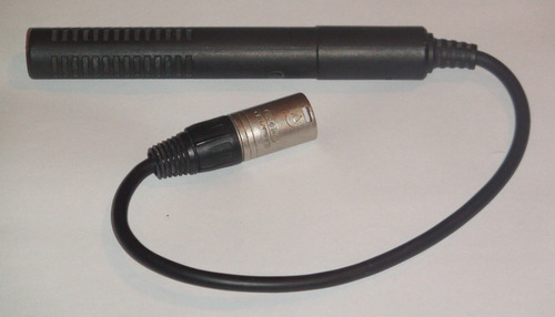 Microfono Neutrik Pofcional Para Videocamaras Con Adaptador