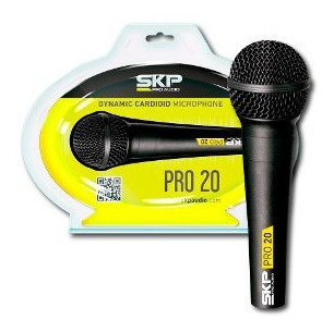 Microfono Profesional Con Cable Pro-20 Skp Pro Audio