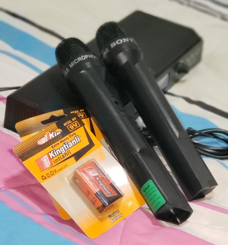 Microfonos Inalambricos Profesional Sony Baterias Incluidas