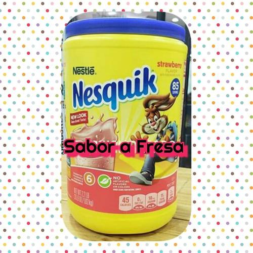 Nesquik Bebida Fresa Y Chocolate 1,18 Kg Y 237 Ml