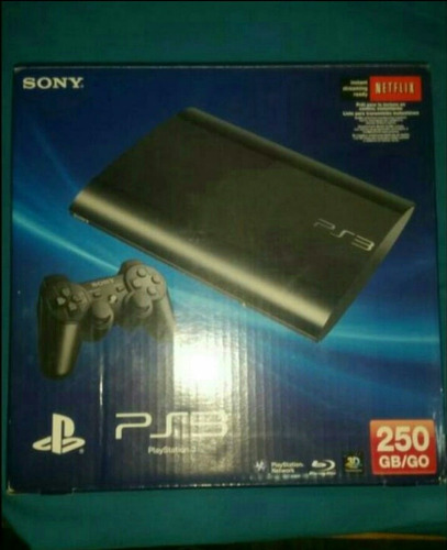 Play Station3 Con 2 Controles Y 10 Juegos Ps3