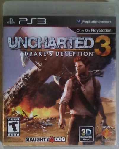 Ps3 - Uncharted 3 - Playstation - Original