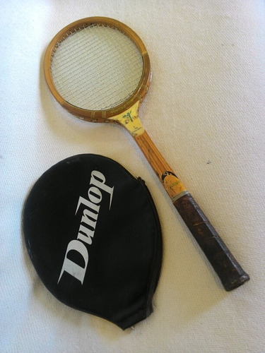 Raqueta De Tenis Clásica De Bambú