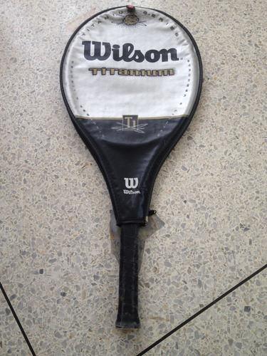 Raqueta Tenis Wilson Titanium Usada