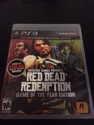 Red Redemption Goty Ps3