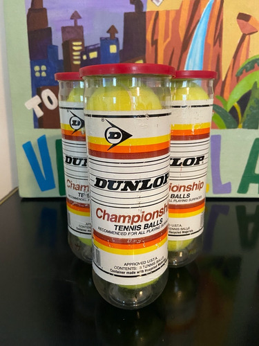 Remate! Oferta! Pelotas Tennis Dunlop Championship 2.5v