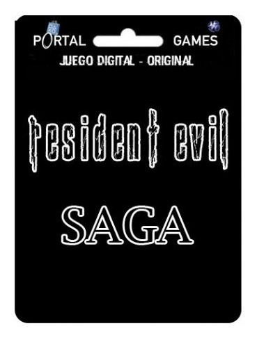 Saga Resident Evil Completa Para Ps3