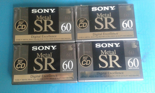 Sony Metal Sr 60 Cassette Audio