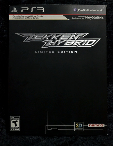 Tekken Hybrid Edición Limitada Juego Ps3 Playstation 3