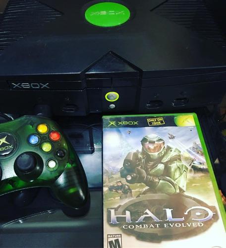 Xbox Clasico Juego Halo Combat Evoled