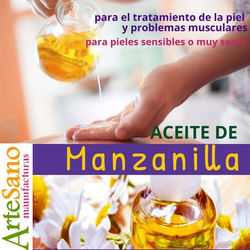 Aceites Cosméticos De Coco, Manzanilla Y Romero